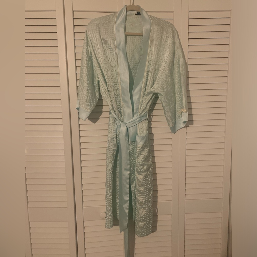 Dior Vintage Mint Bathrobe